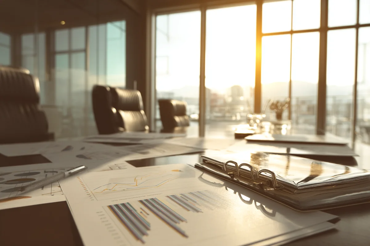 Estate accountant examining probate financial records — Idaho