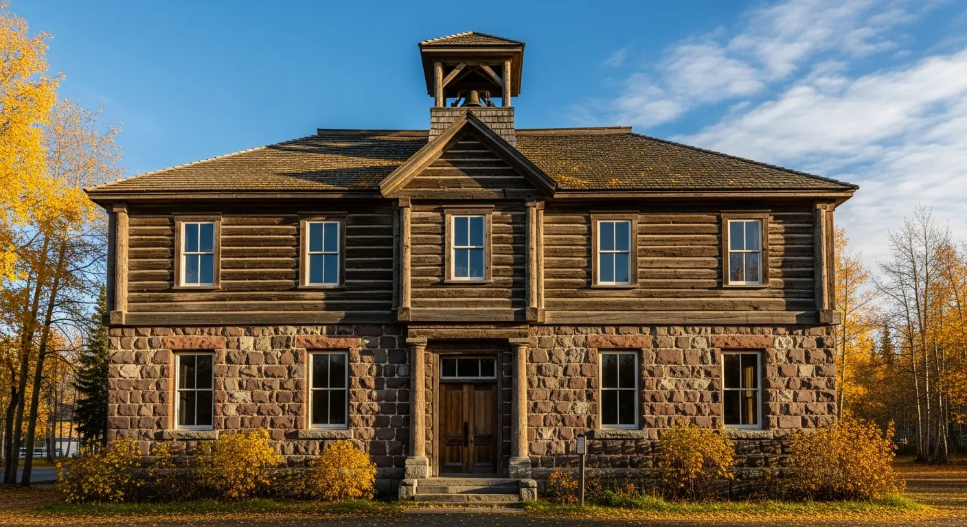 Historic courthouse serving as the probate court venue in Haines Borough, Alaska
