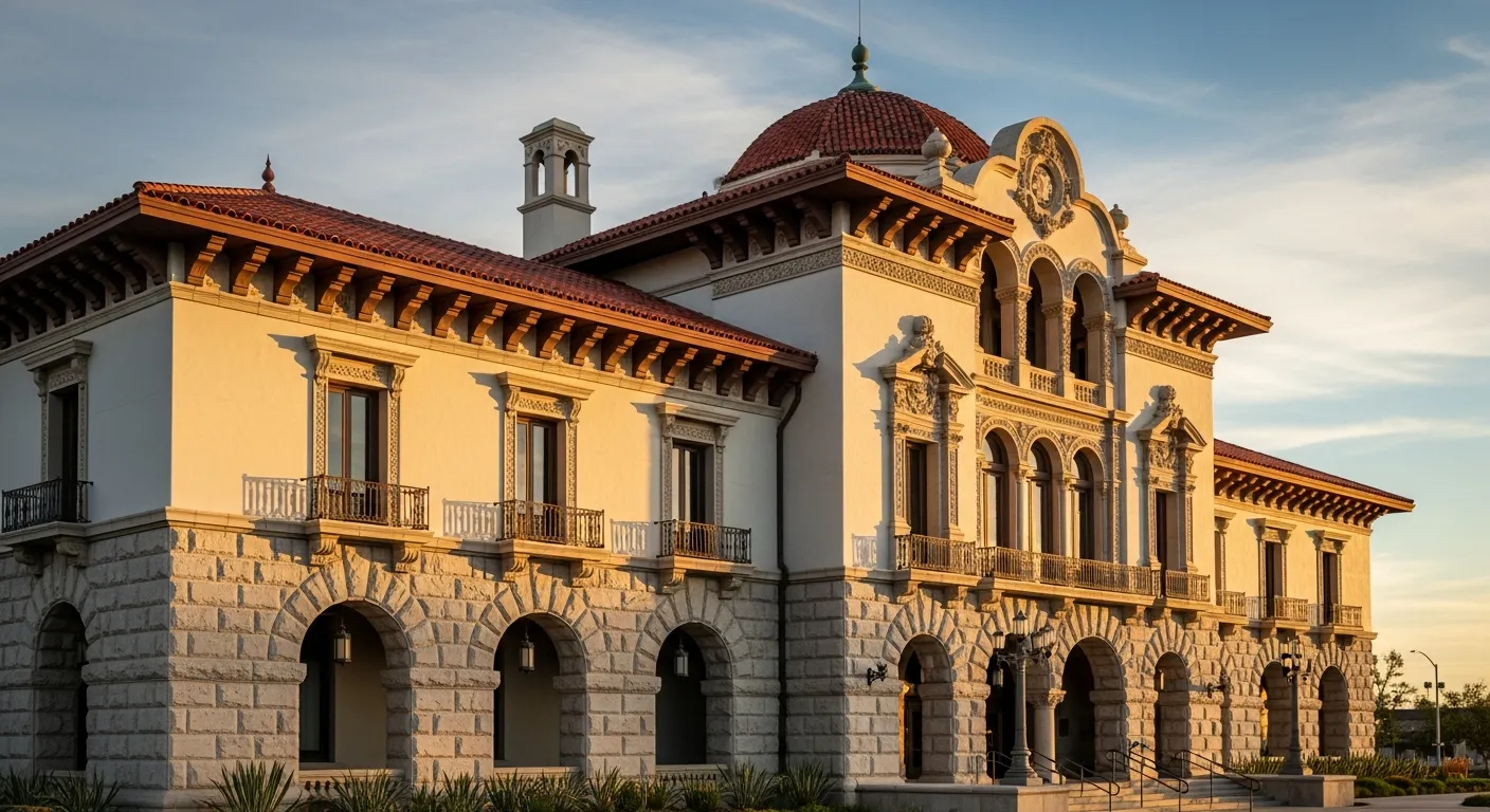 Historic courthouse serving as the divorce filing venue in Lassen County, California