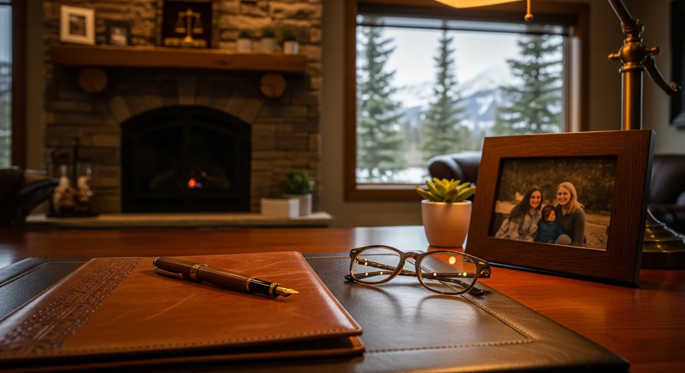 Eagle County probate cost calculator resources — Colorado Estate planning attorney's desk with legal files in Eagle County, Colorado