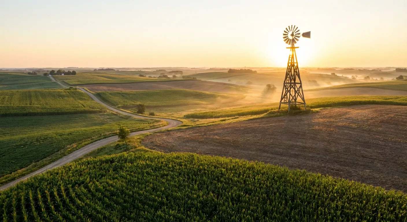 Scott County child support estimator — Iowa Peaceful scene representing family stability in Scott County, Iowa