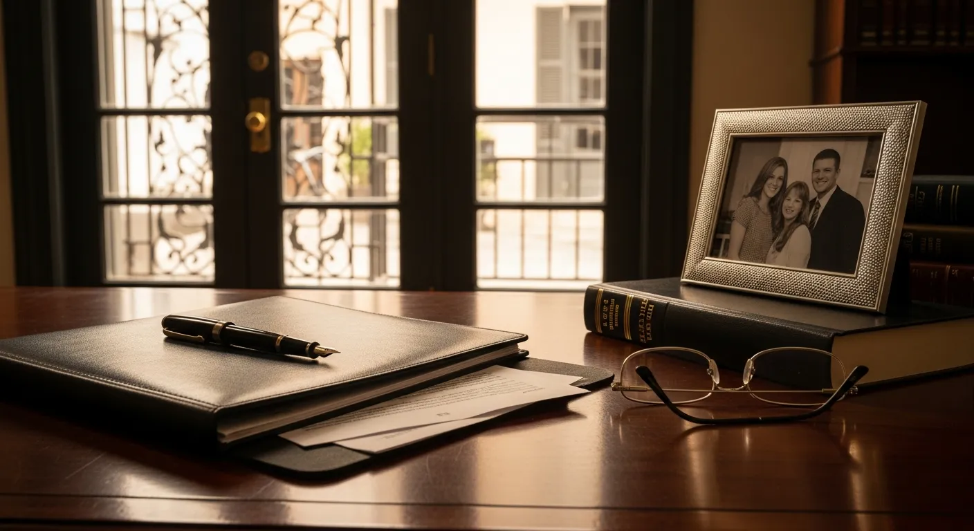 Family law documents prepared for a child support hearing in Caddo Parish, Louisiana