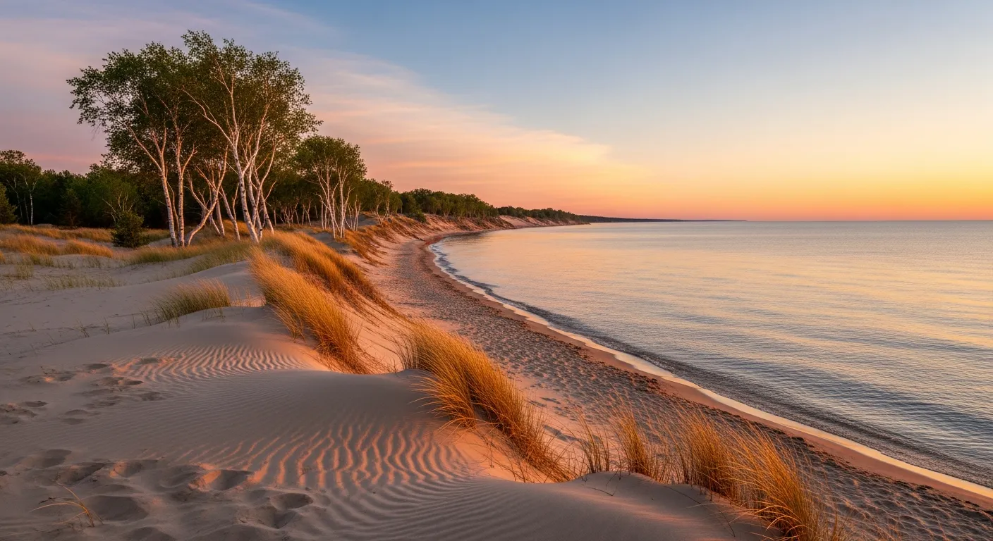 Macomb County child support estimator — Michigan Peaceful scene representing family stability in Macomb County, Michigan