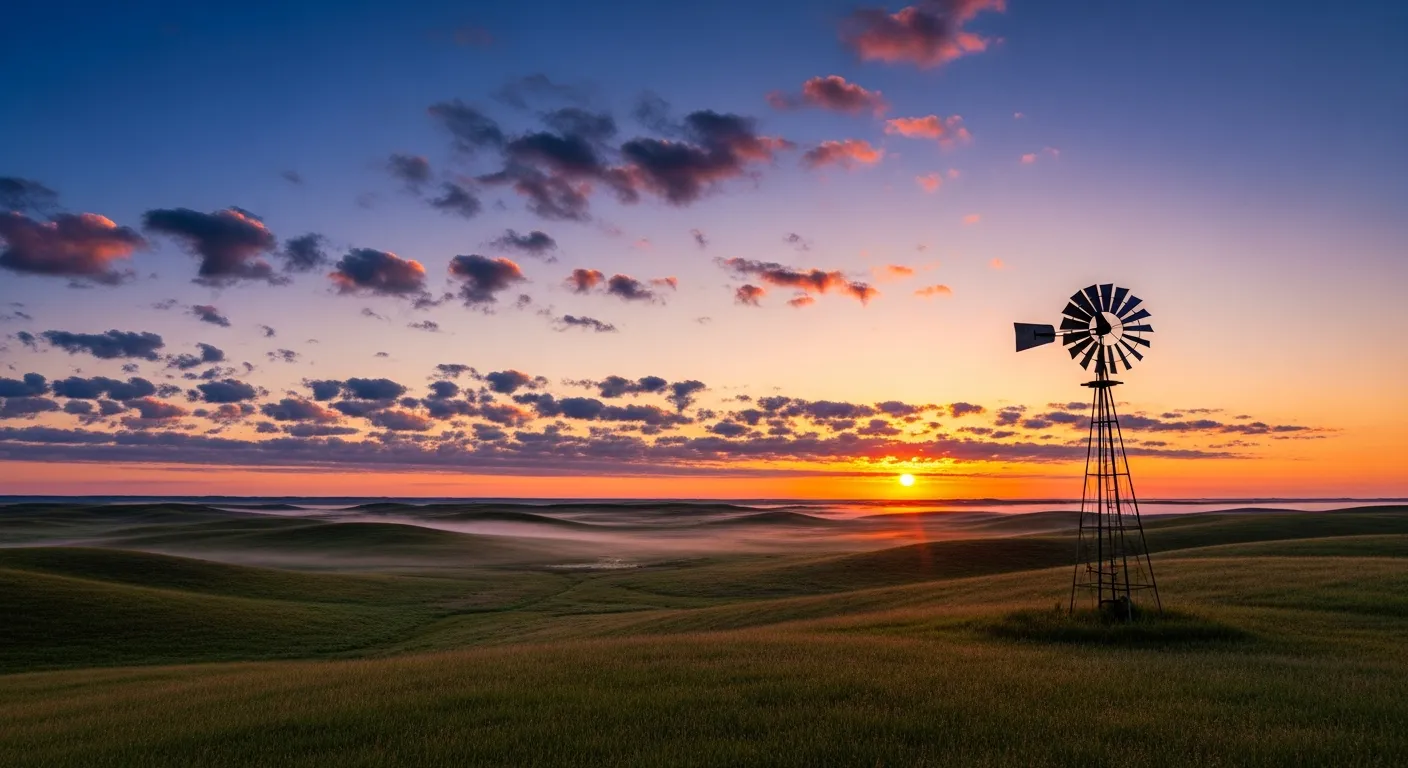 Buffalo County child support estimator — Nebraska Peaceful scene representing family stability in Buffalo County, Nebraska