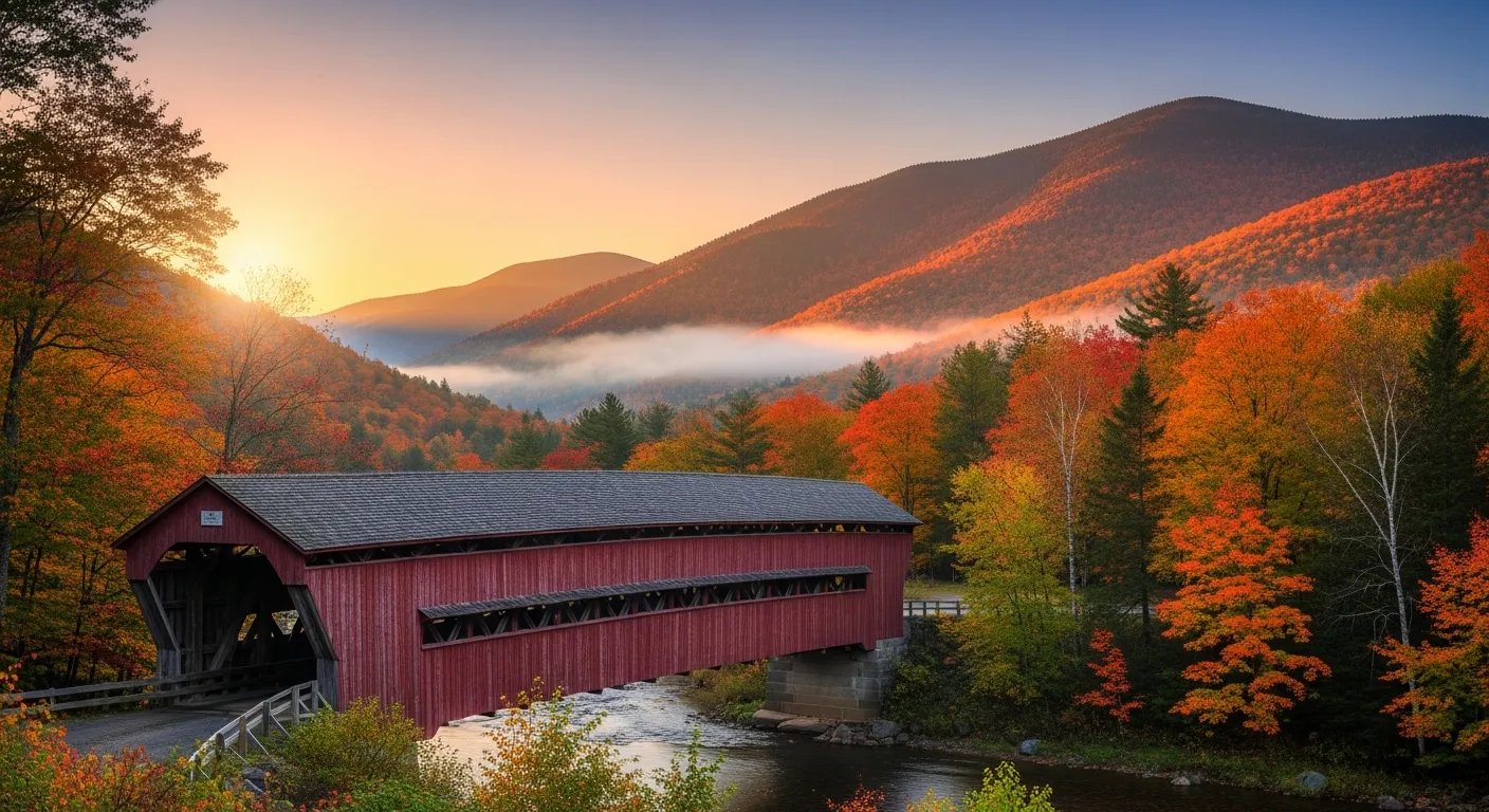 Peaceful scene representing family stability in Strafford County, New Hampshire