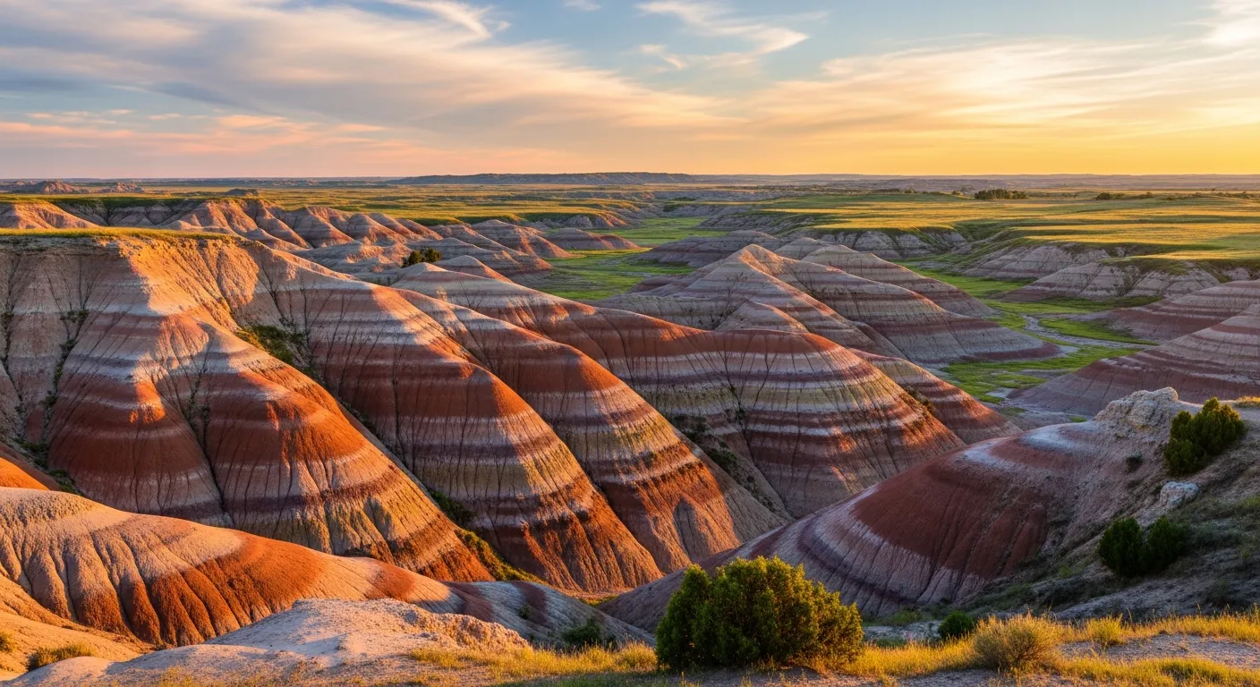 Peaceful scene representing closure and resolution in Benson County, North Dakota