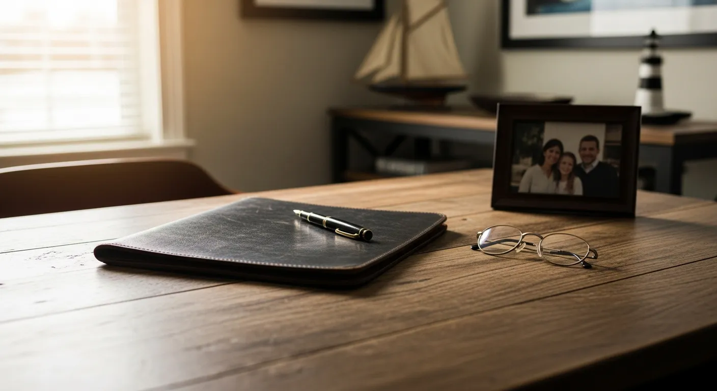 Family law documents prepared for a child support hearing in Providence County, Rhode Island