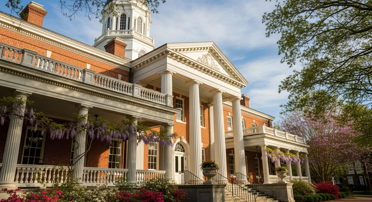 Historic courthouse serving as the probate court venue in Colleton County, South Carolina