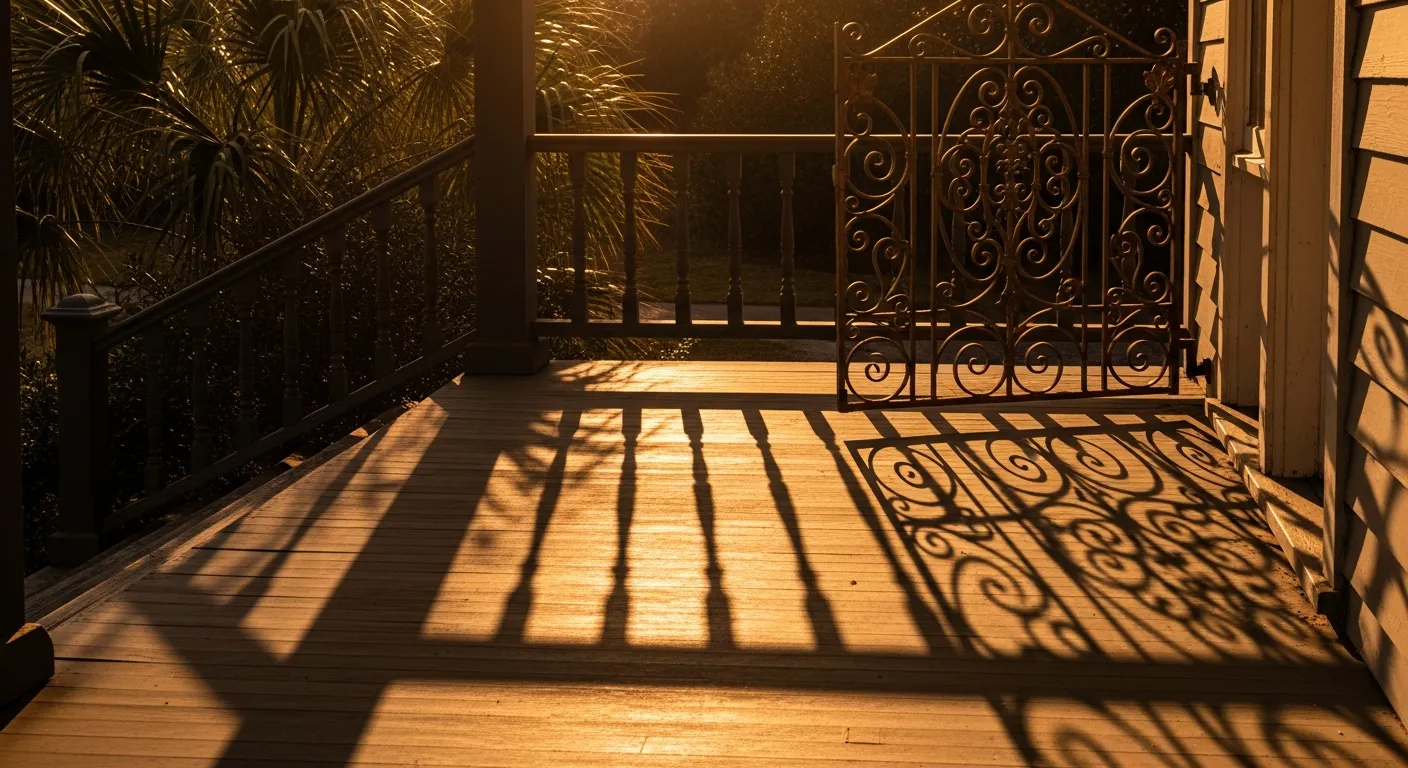 Quiet moment of reflection during estate settlement in Colleton County, South Carolina