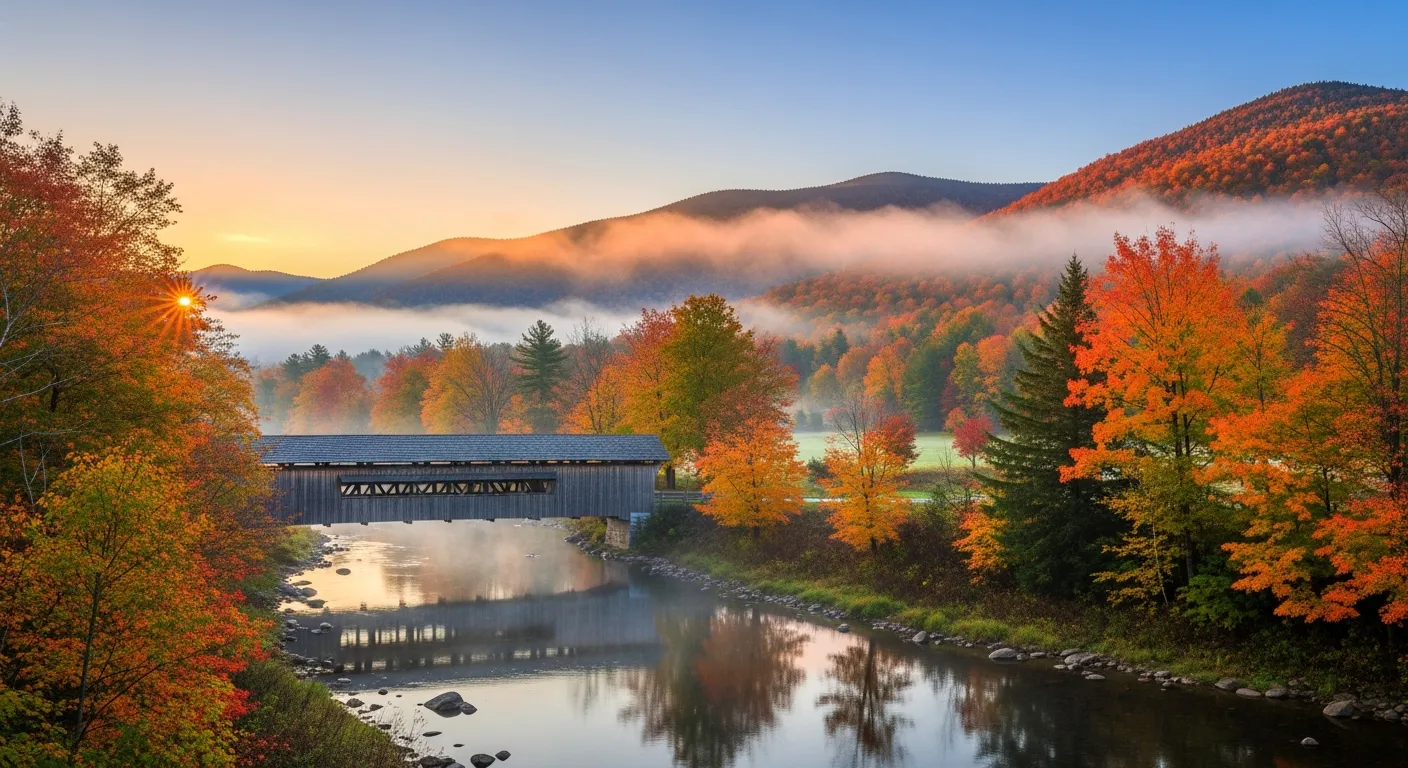 Bennington County probate cost calculator resources — Vermont Peaceful scene representing closure and resolution in Bennington County, Vermont