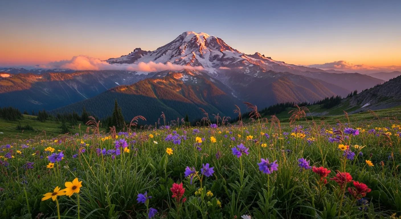 Chelan County probate cost calculator — Washington Peaceful scene representing closure and resolution in Chelan County, Washington