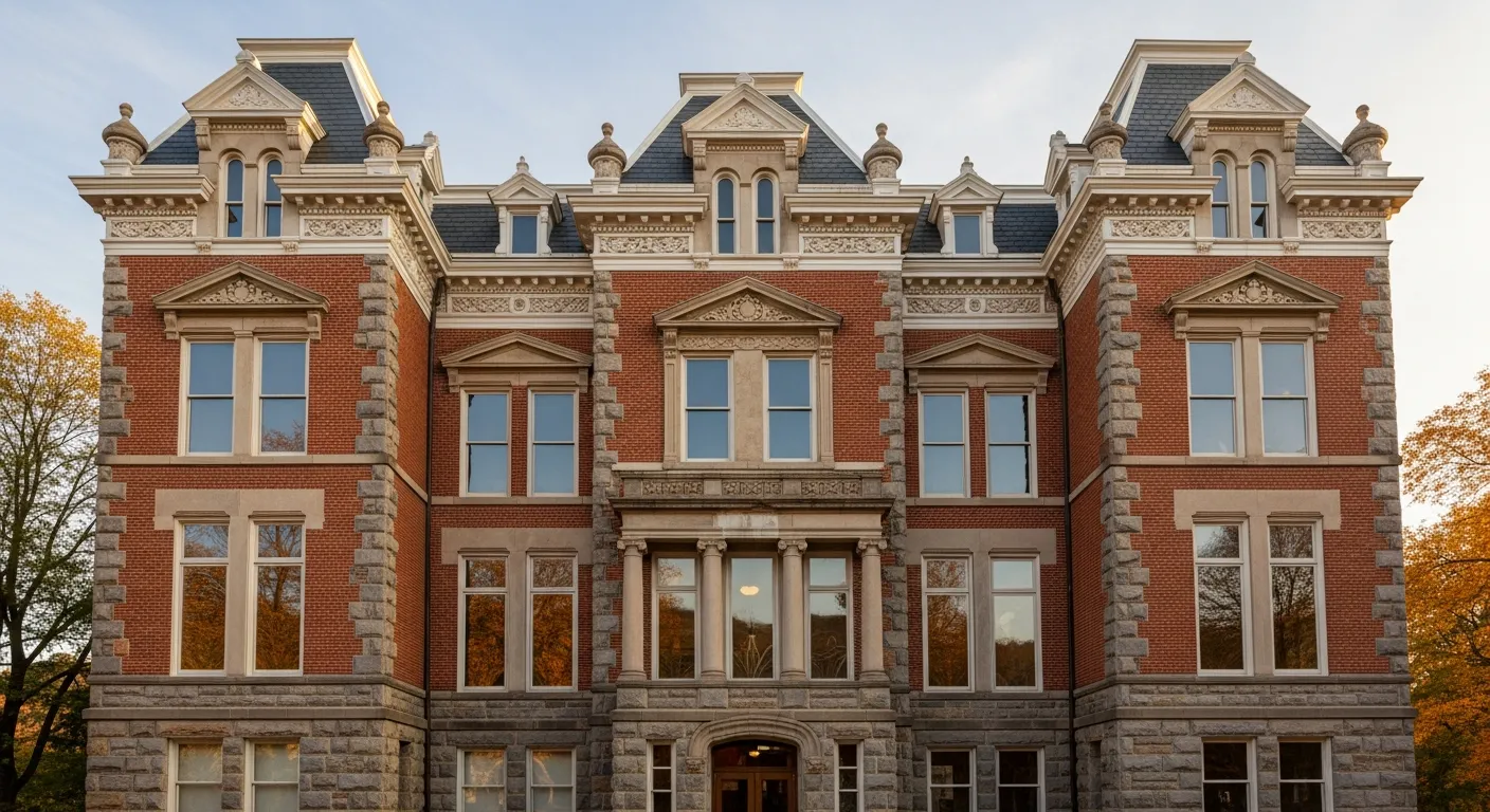 Historic courthouse serving as the probate court venue in Braxton County, West Virginia
