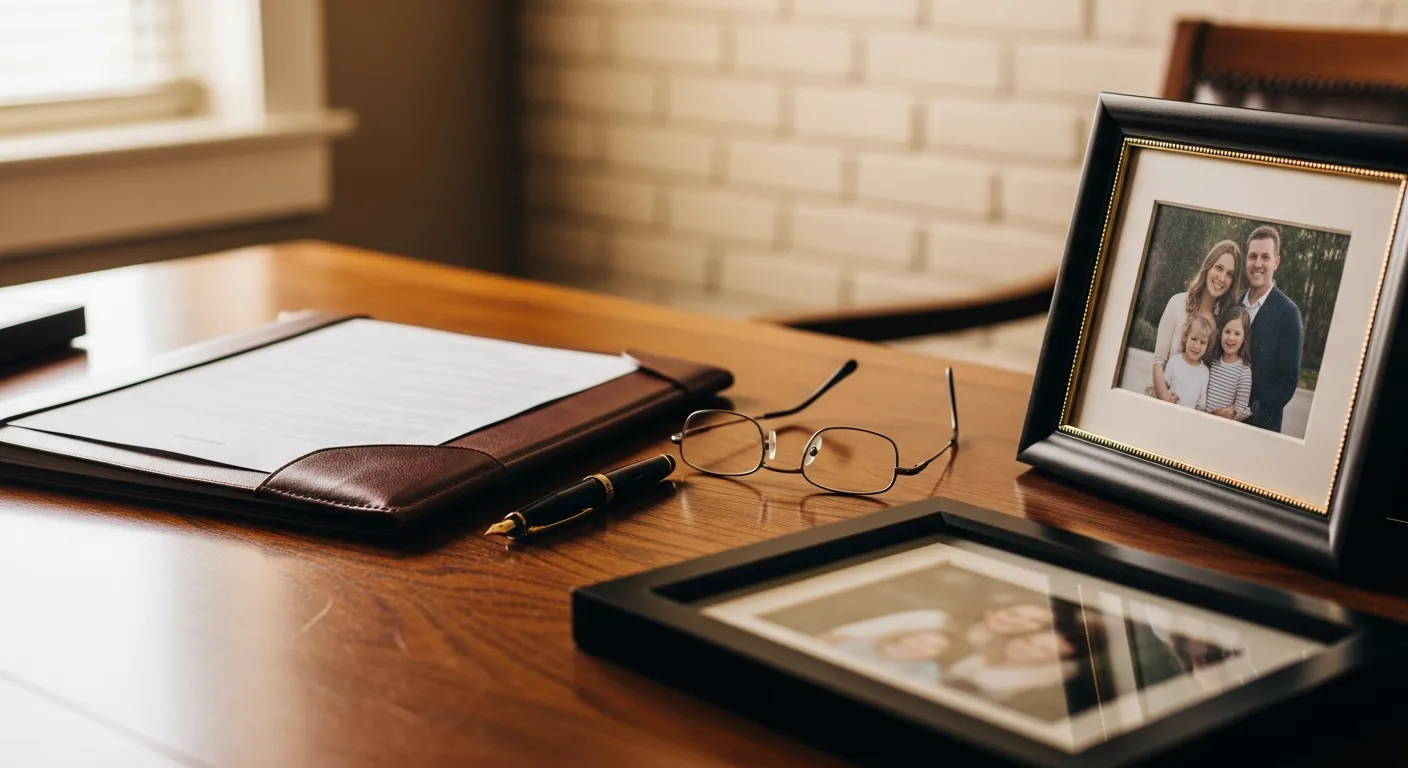 Brown County probate cost calculator resources — Wisconsin Estate planning attorney's desk with legal files in Brown County, Wisconsin