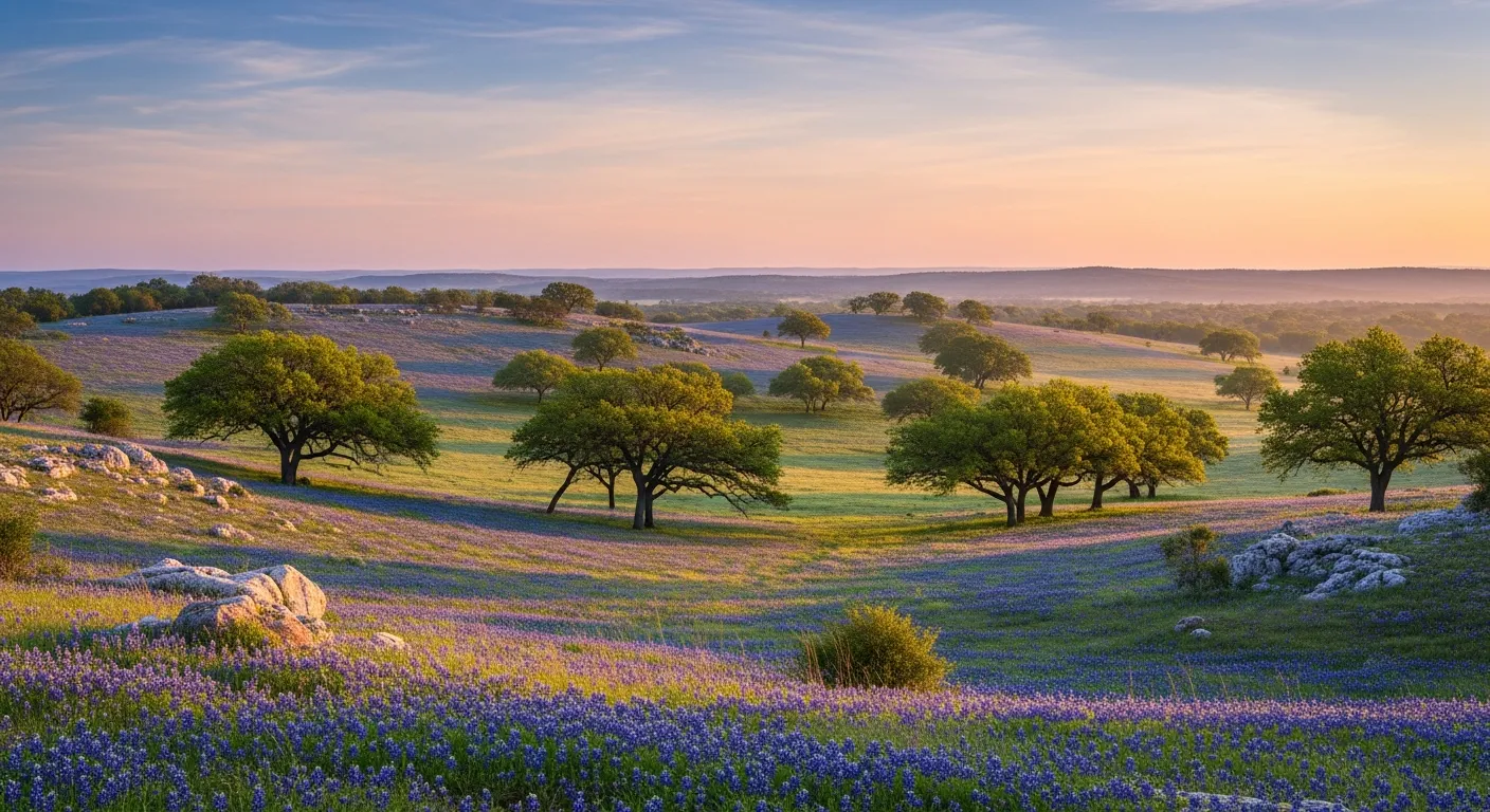 Bosque County probate cost calculator — Texas Peaceful scene representing closure and resolution in Bosque County, Texas